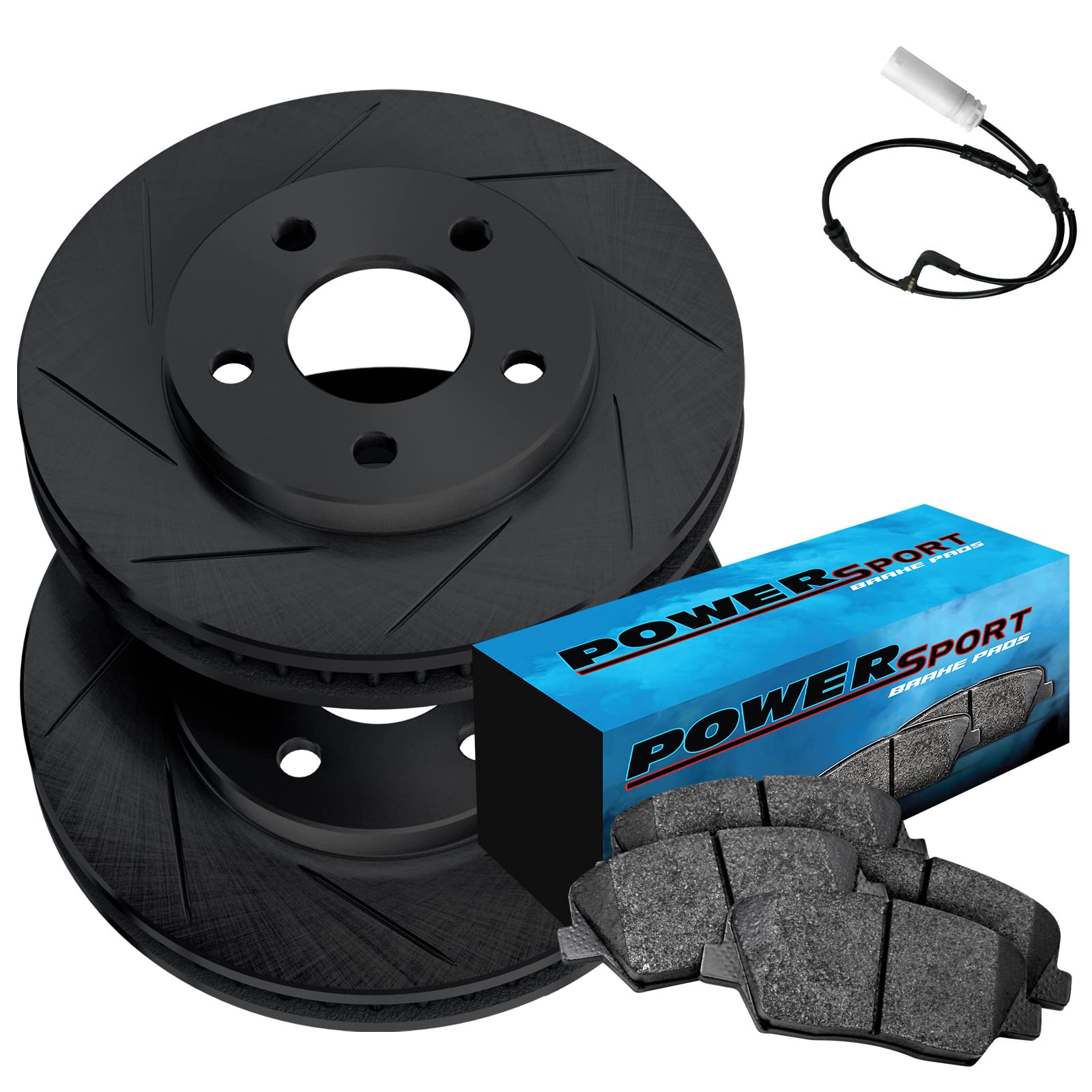 High-Performance Ceramic Front Brake Pads & Rotors Kit for 2008-2010 BMW 135i | Premium Braking System | Perfect for Street Racing & Daily Commuting