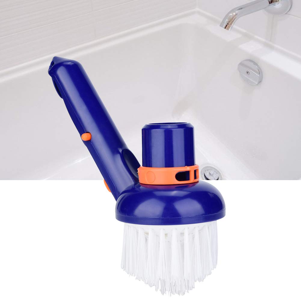 Premium Swimming Pool Brush with Fine Bristles - Heavy Duty Step & Corner Cleaner for Above Ground & Inground Pools, Spas, Hot Tubs - Ideal for Weekly Maintenance and Deep Cleaning of Pool Walls & Floors