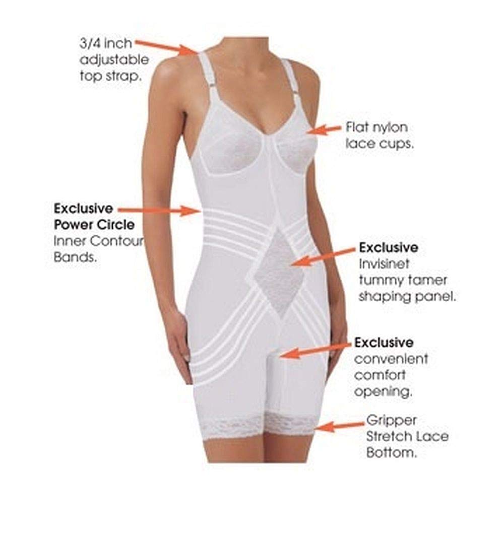 Rago Style 9071 Women's Firm Control Body Briefer - Tummy Control Shapewear for Slimming & Smoothing - Perfect for Dresses, Workwear & Special Occasions