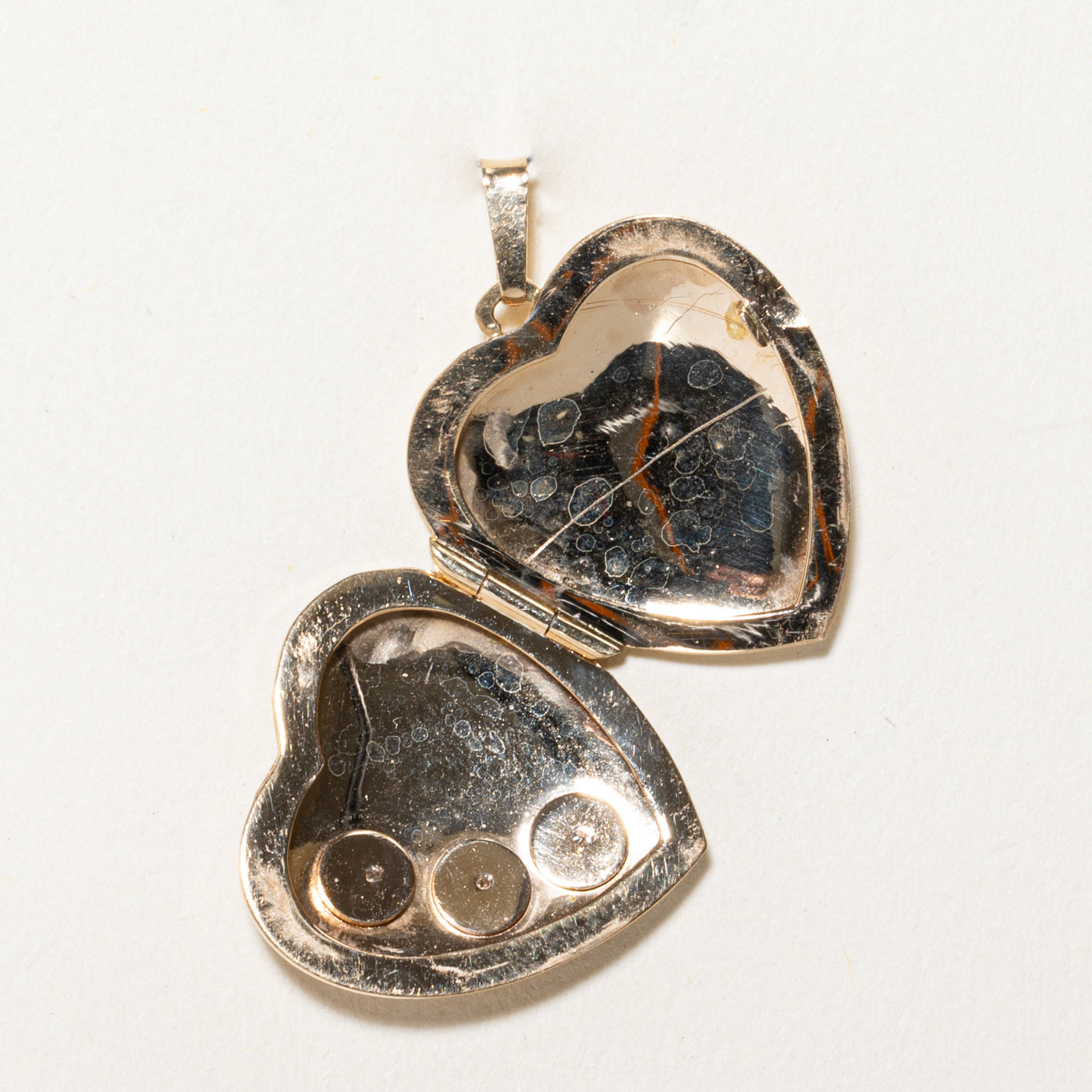Diamond Floral Engraved Heart Locket Pendant | 0.02ctw | Elegant Jewelry Gift for Women | Perfect for Valentine's Day, Anniversary & Special Occasions