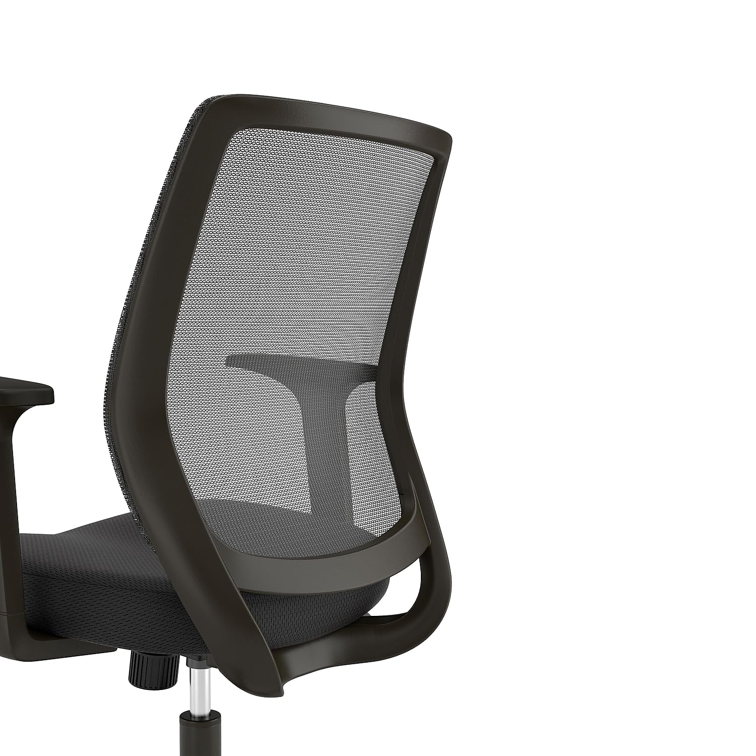 Ergonomic Mesh Back Swivel Office Chair with Adjustable Height, Tilt Tension & Lock - Comfortable Fabric Seat for Home Office, Gaming & Workspace (Ideal for Long Hours of Sitting)