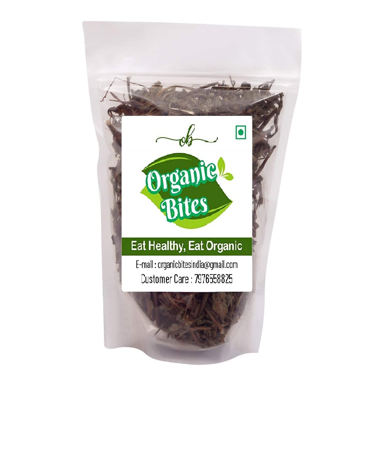 Organic Bhringraj Leaves - 100g | Raw, Whole & Dried Herbal Leaves for Hair Growth & Scalp Care | Perfect for DIY Hair Oil, Ayurvedic Remedies & Natural Hair Treatments