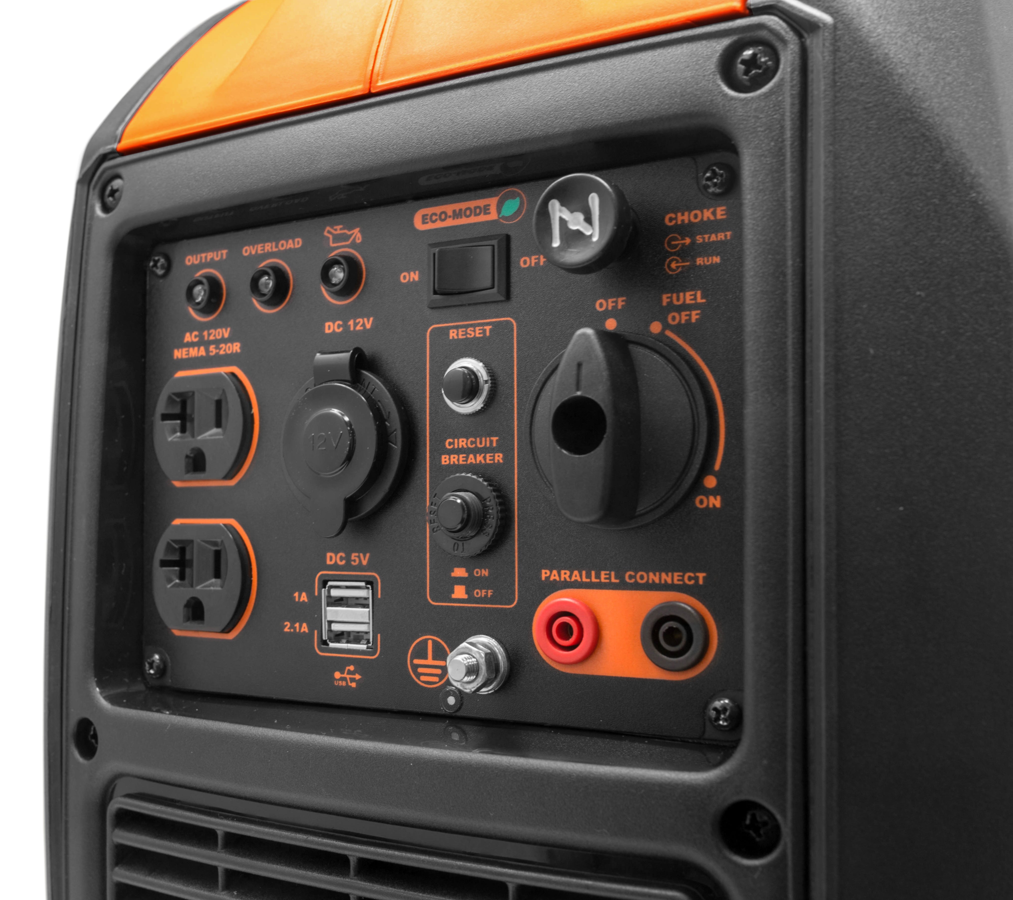WEN R56203i 2000W Super Quiet Portable Inverter Generator with Fuel Shut Off - CARB Compliant | Camping, RV, Emergency Power Backup (Manufacturer Refurbished)