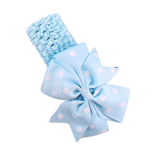 Flower Headbands for Girls & Babies - Soft Wave Headband & Bandeau for Baby Care, Playtime, and Nursery Decor | Perfect for Newborn Photos, Birthday Parties, and Daily Wear