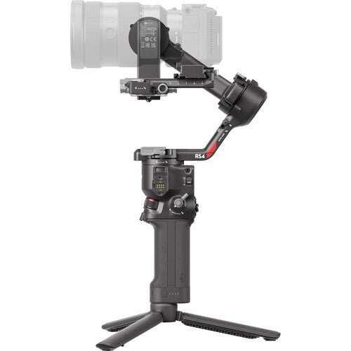 DJI RS 4 3-Axis Gimbal Stabilizer for Mirrorless Cameras - Professional Handheld Stabilizer for DSLR Video Shooting, Vlogging & Film Making