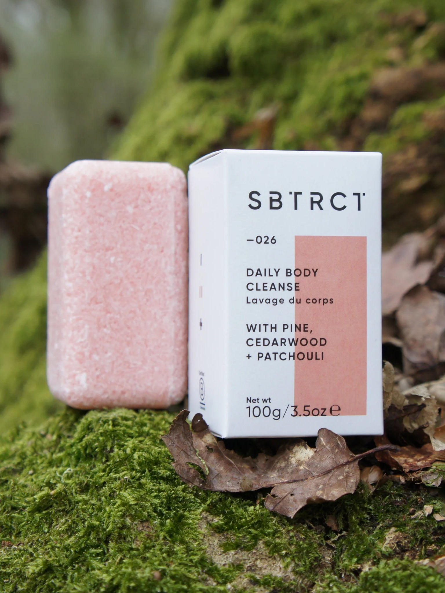 SBTRCT Daily Body Cleanse - Natural & Refreshing Body Wash for Sensitive Skin | Gentle Cleansing for Daily Shower & Post-Workout | Vegan & Cruelty-Free Skincare