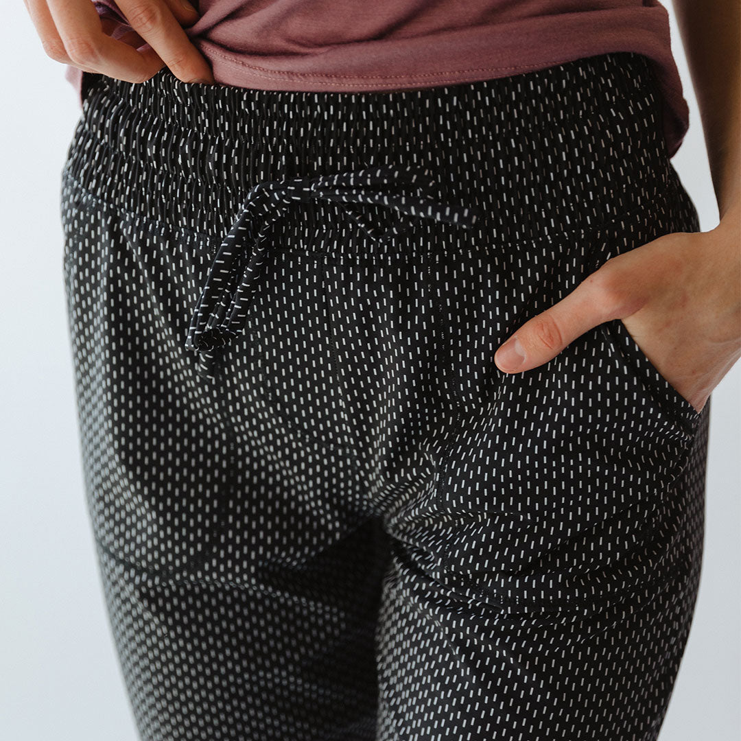 Dash Destination Joggers for Women - Comfortable High Waisted Running Pants with Pockets - Perfect for Yoga, Gym Workouts & Casual Wear