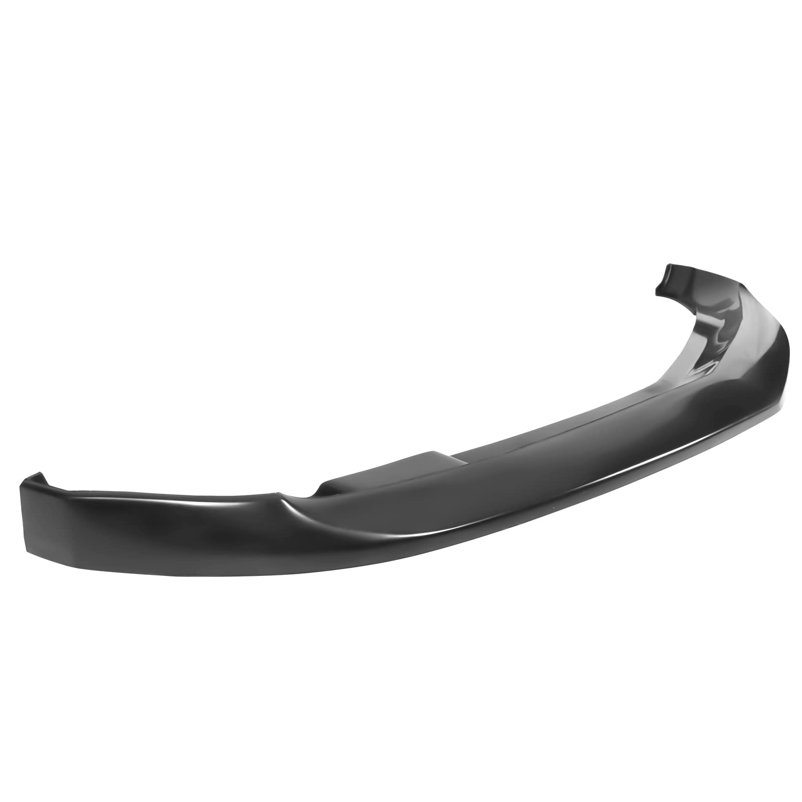 IKON MOTORSPORTS V2 Style Front Bumper Lip Splitter for 2006-2010 Dodge Charger - Unpainted Black PU Valance Chin Spoiler | Aggressive Styling Upgrade for Street & Track Performance