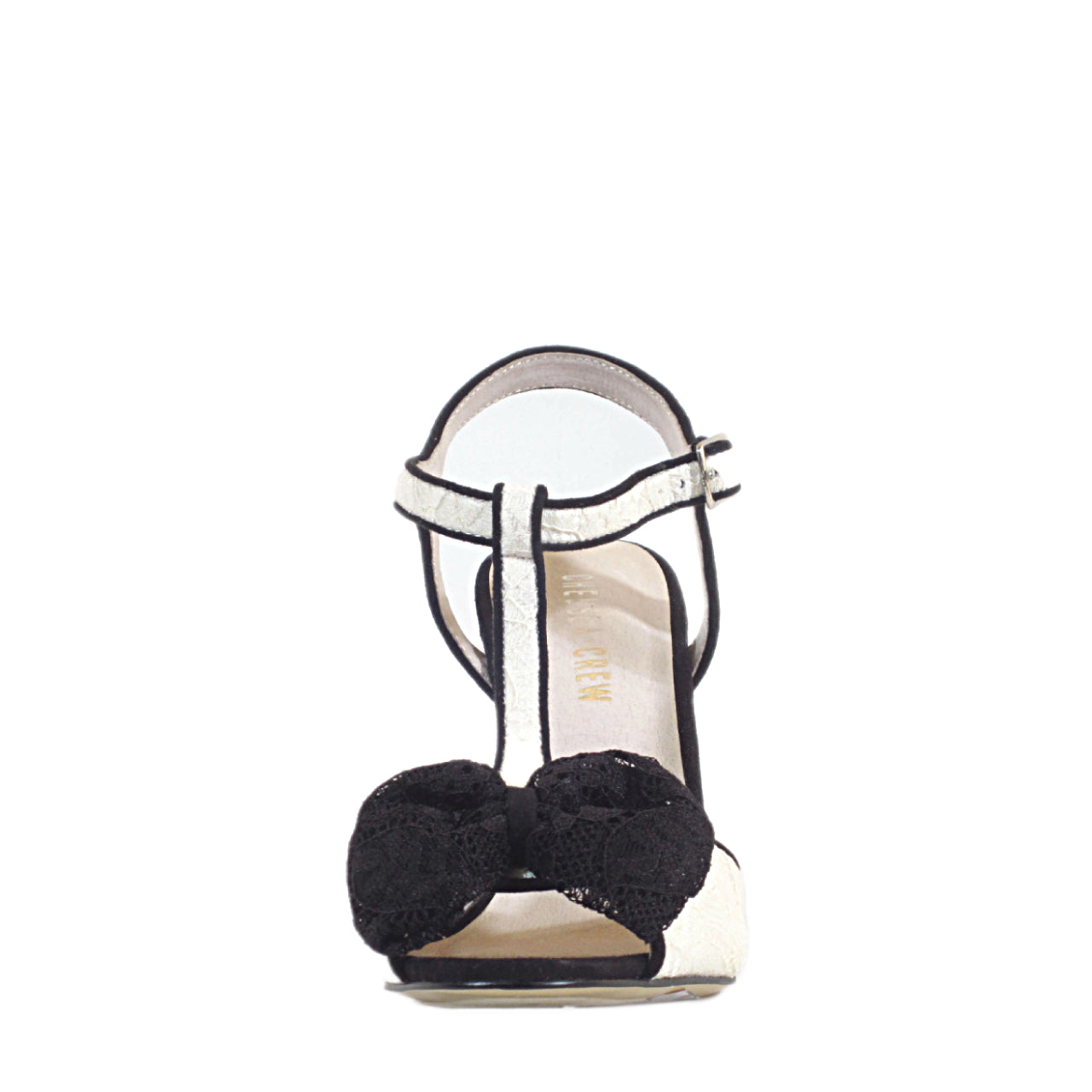 Leandra Women's T-Strap Lace-Up High Heels - Elegant Dress Shoes for Weddings, Parties & Special Occasions