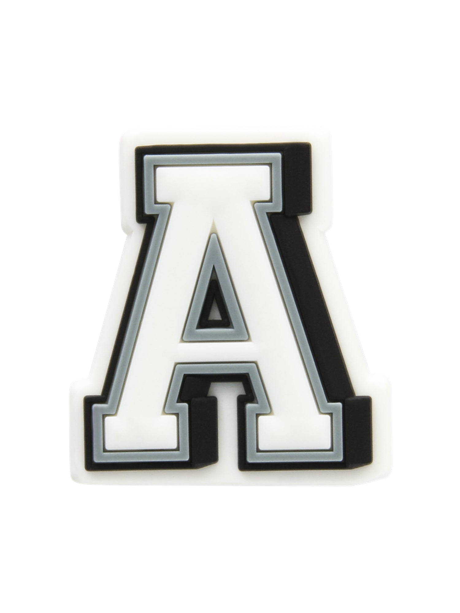 Crocs Jibbitz Letter A Charm - Customizable Shoe Accessory for Crocs Clogs & Sandals - Perfect for Personalization, Gifts & Kids' Fashion