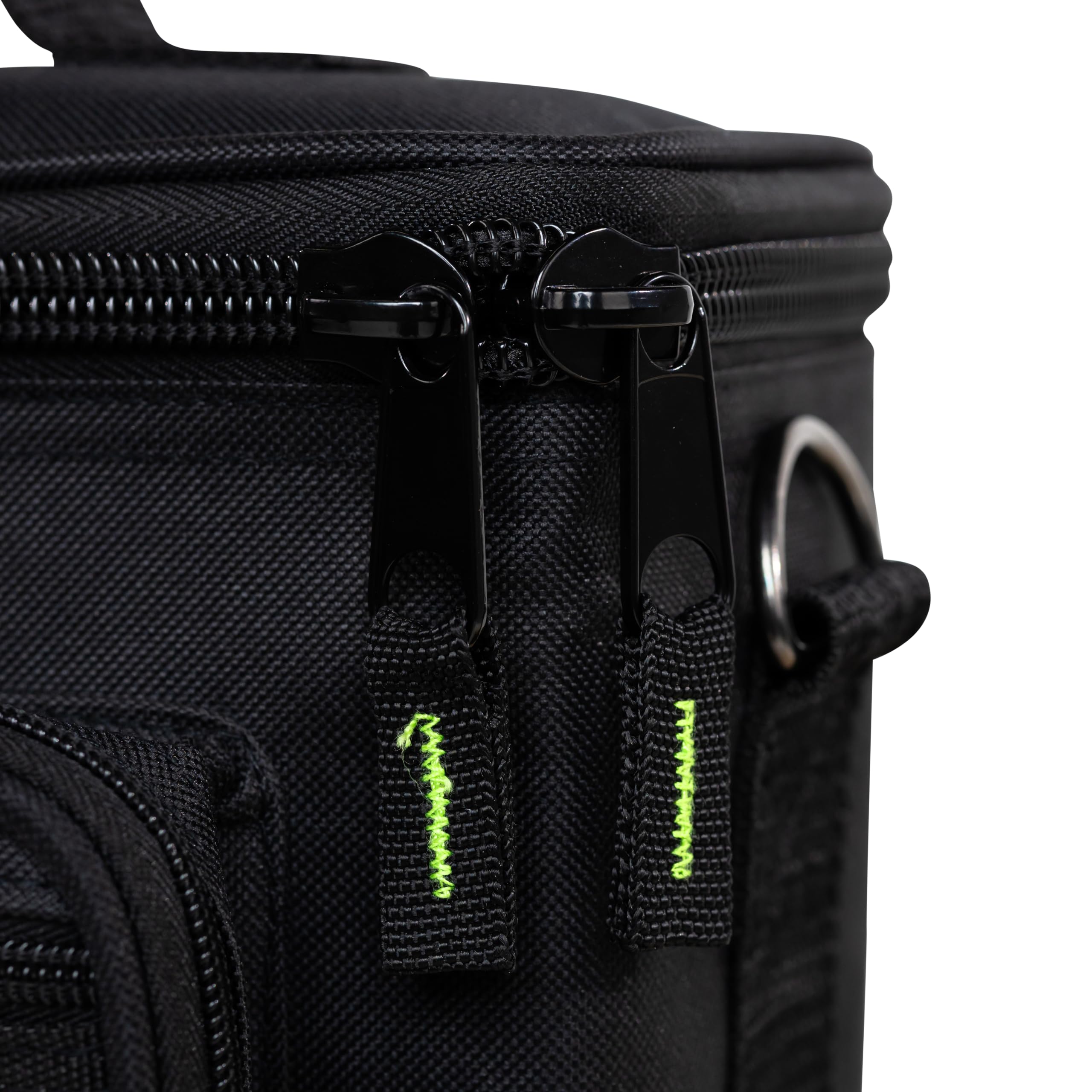 Shure by Gator Padded Microphone Bag - Holds 4 Mics, Durable Storage Case for Shure SM58 & Other Microphones (SH-MICBAG04) - Perfect for Live Performances, Studio Recording & Travel Protection