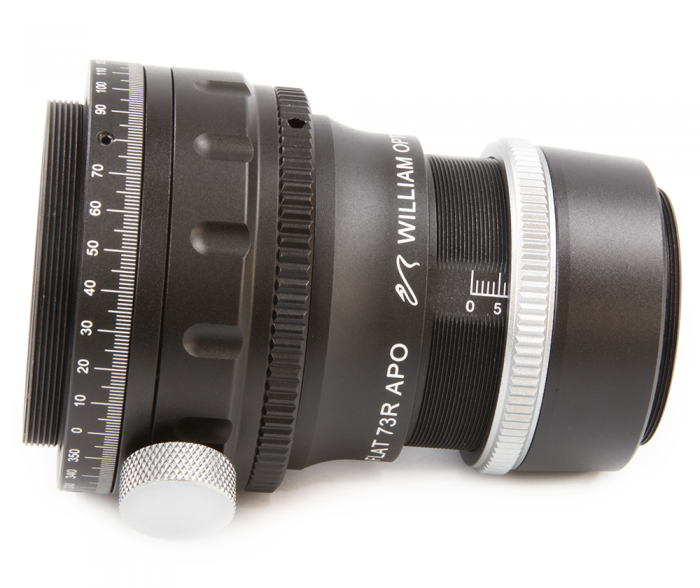 0.8x Reducer Flattener for Z73 Telescope - Field Corrector & Coma Reducer for Astrophotography & Wide-Field Viewing