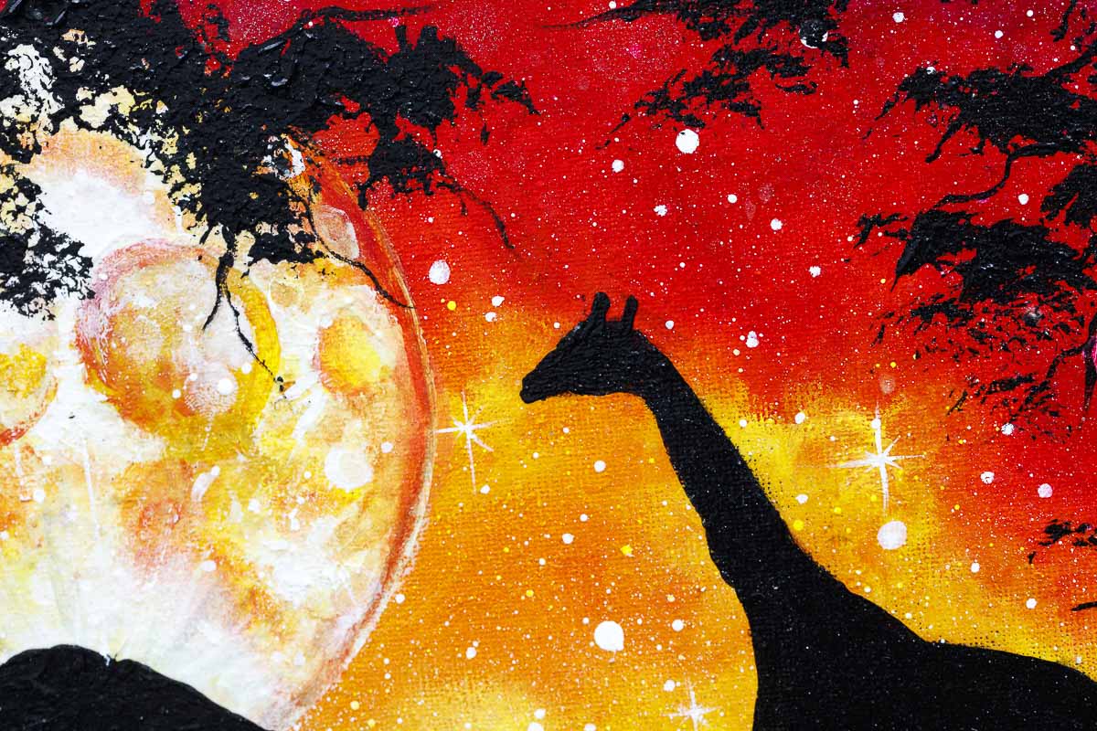 Galaxy Full of Love Original Art Print - Perfect for Home Decor, Gifts & Space-Themed Rooms