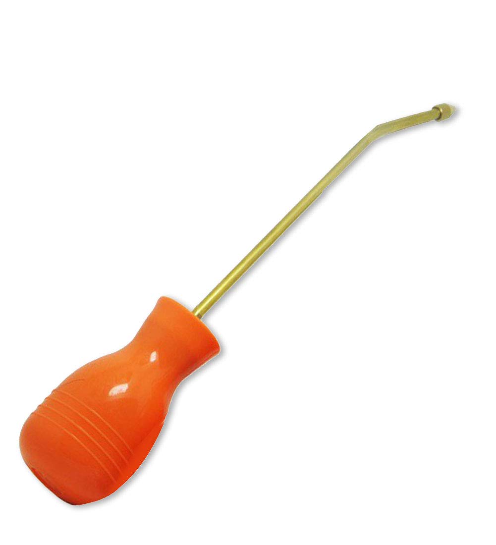 Organic Gardening Bulb Duster with Long Copper Tube - Powder Duster Sprayer for Pest Control, Plant Care & Agricultural Use | Perfect for Home Gardens, Greenhouses & Farm Applications