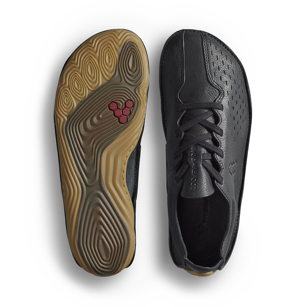 Vivobarefoot Sensus Obsidian Men's Barefoot Shoes - Lightweight & Flexible for Running, Hiking & Everyday Wear