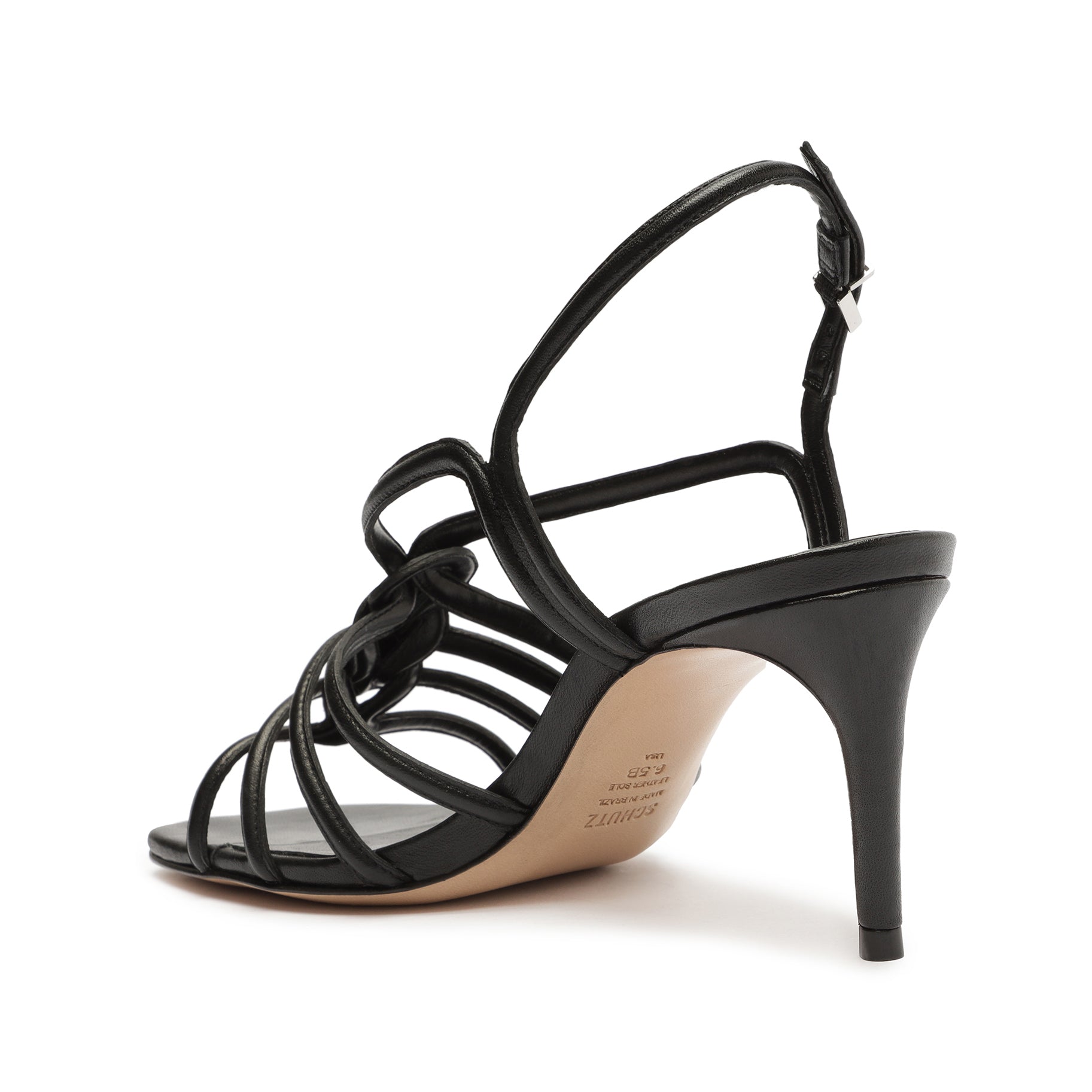 Octavia Women's Mid Calf Leather Sandals - Comfortable Strappy Gladiator Shoes for Summer Walking, Beach, and Casual Outfits