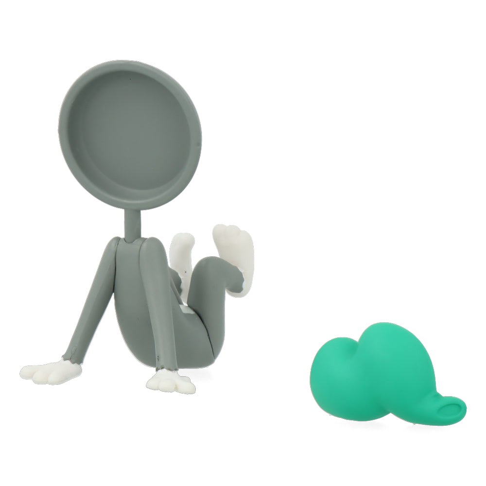 Tom & Jerry Series 3 Vinyl Figurine - Tom with Pan-Shaped Head & Jerry in Hose | Collectible Cartoon Character Statue for Home Decor, Office Display, and Gift for Animation Fans