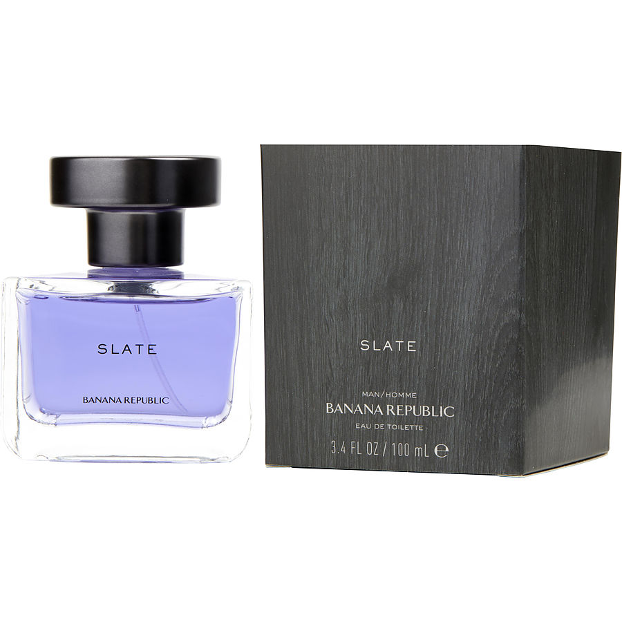 Banana Republic Slate 100ML Eau de Toilette Spray for Men - Fresh Citrus & Woody Fragrance for Daily Wear, Office & Date Nights