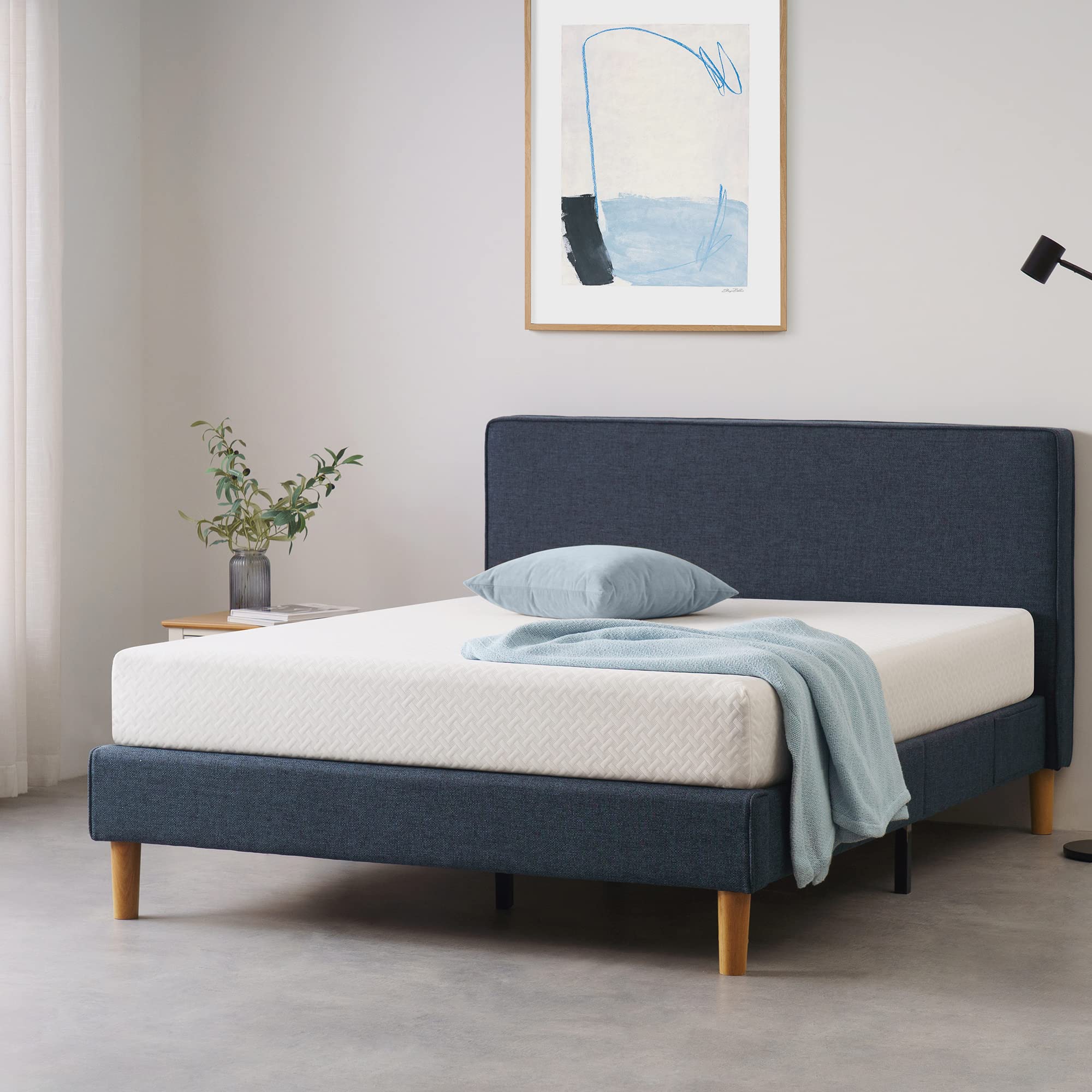ZINUS 8 Inch Green Tea Memory Foam Mattress - Twin Size, Cooling Gel Infused, CertiPUR-US Certified, Bed in a Box with Compact WONDERBOX Packaging | Perfect for Guest Rooms, Dormitories & Small Spaces