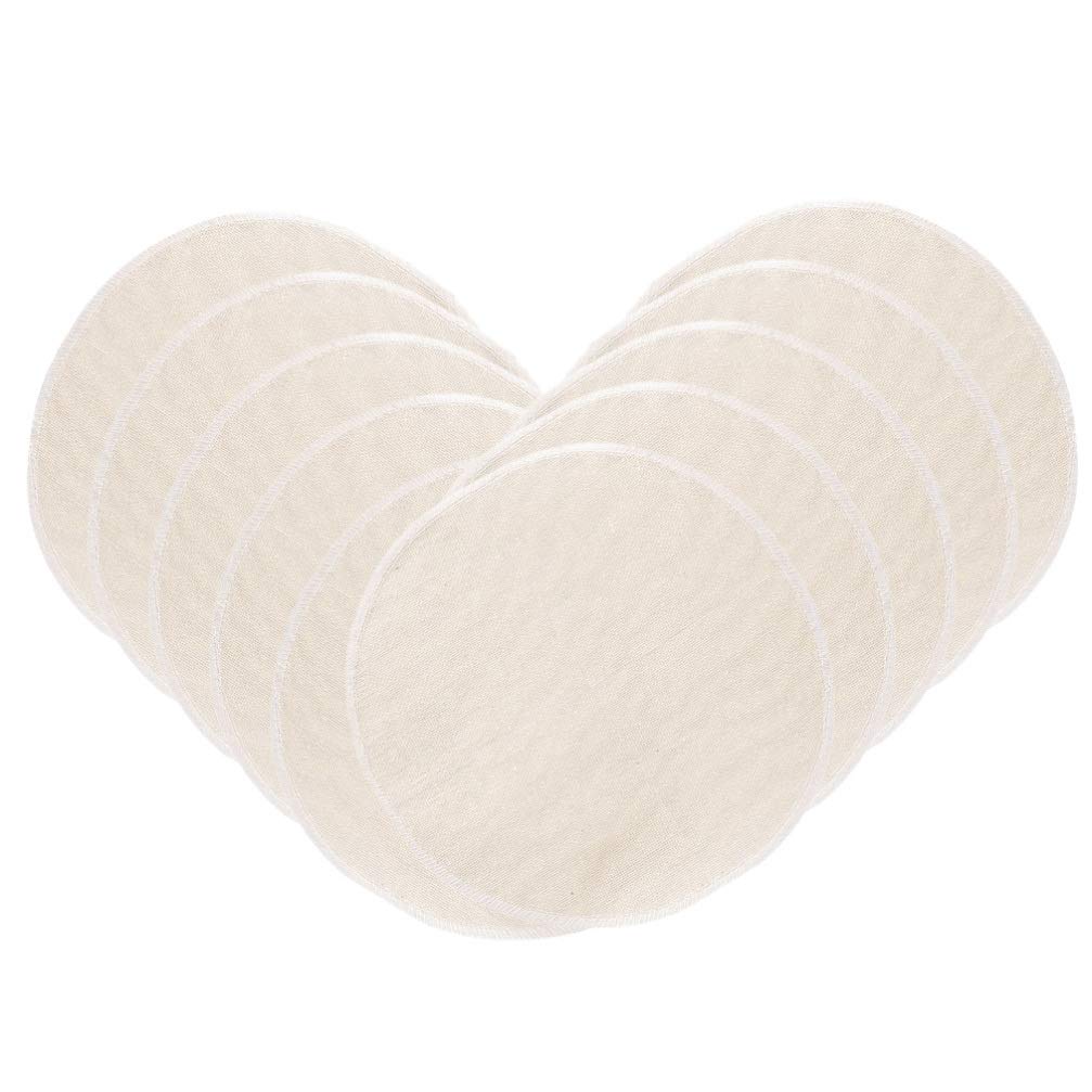 10-Piece Bamboo Steamer Liners Set - Reusable Steamer Cloth Pads for Dumplings, Buns & Bao - Perfect for Dim Sum, Asian Cooking & Healthy Meal Prep