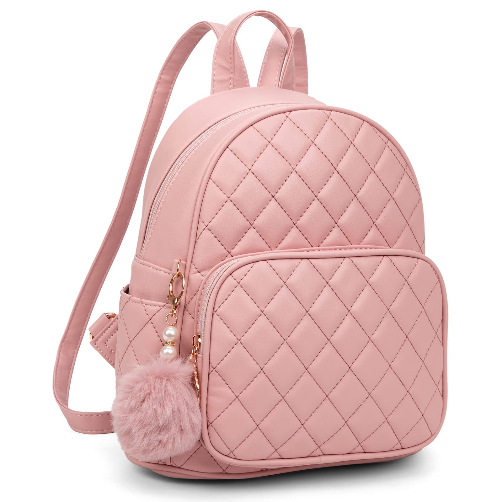 Mini Leather Backpack for Women - Lightweight Travel Purse for Daily Use