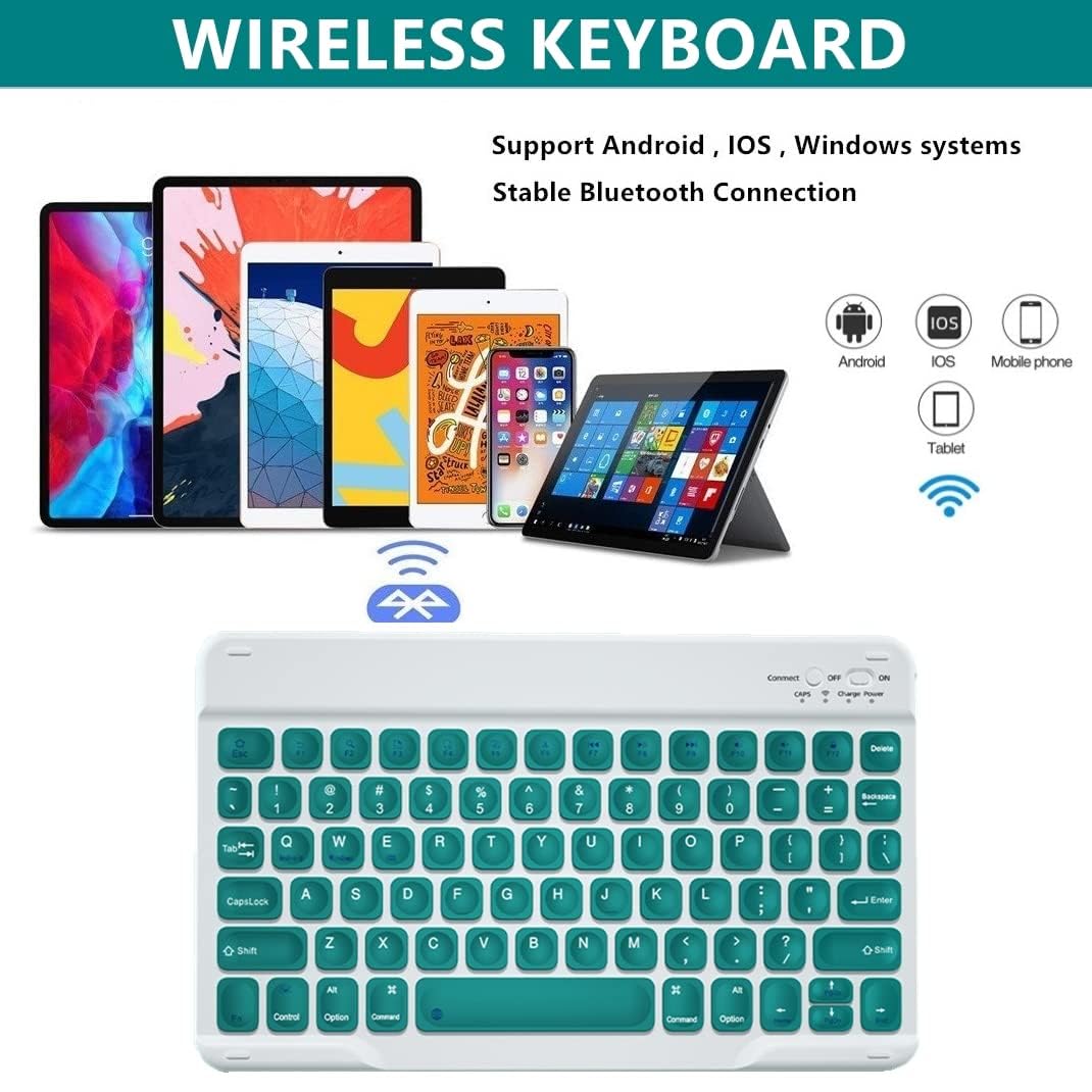 Bluetooth Keyboard Case for iPad 10.2