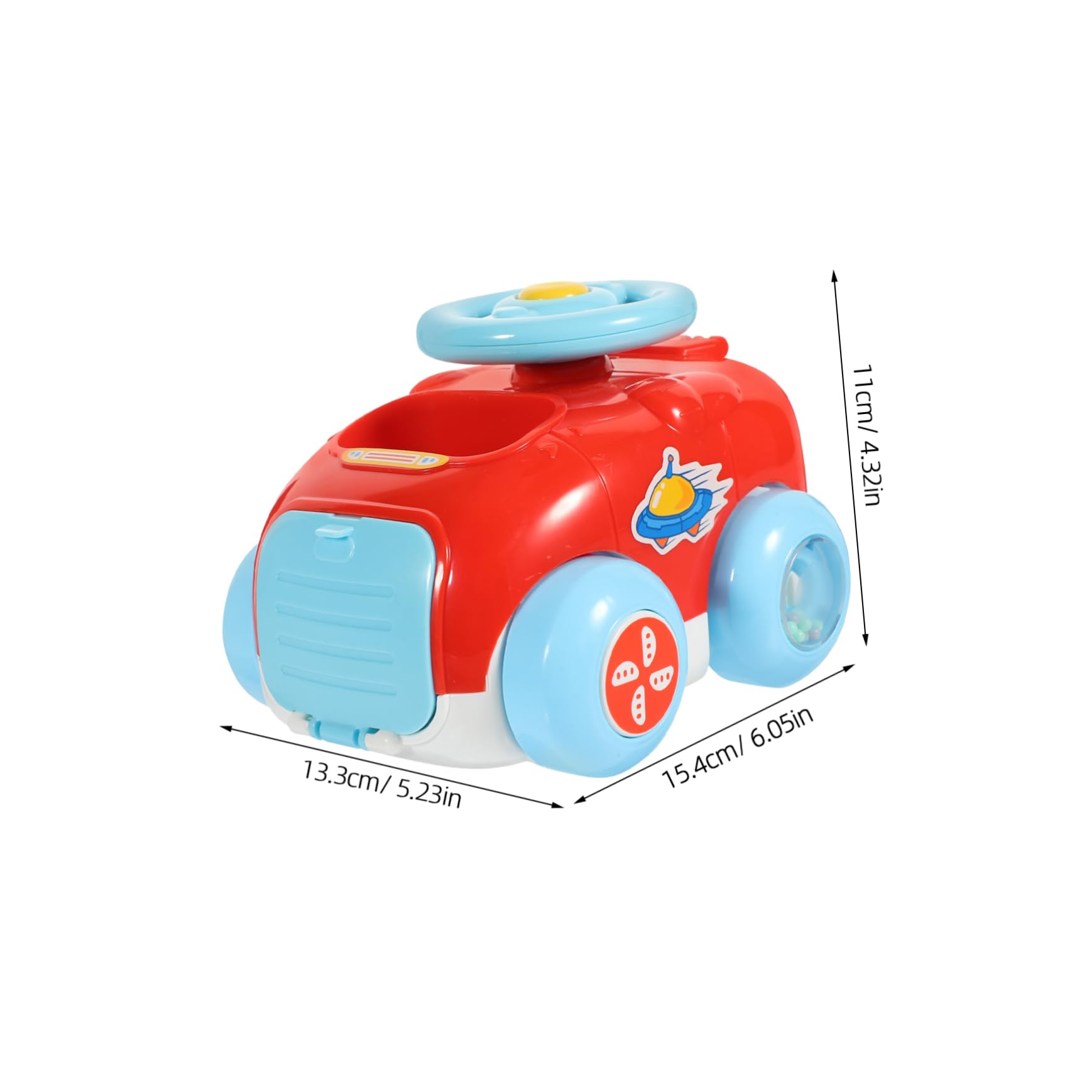 Kids Mars Rover Toy Car - Durable Plastic Space Vehicle for Children's Play & STEM Learning - Perfect for Pretend Play, Birthday Gifts & Educational Activities