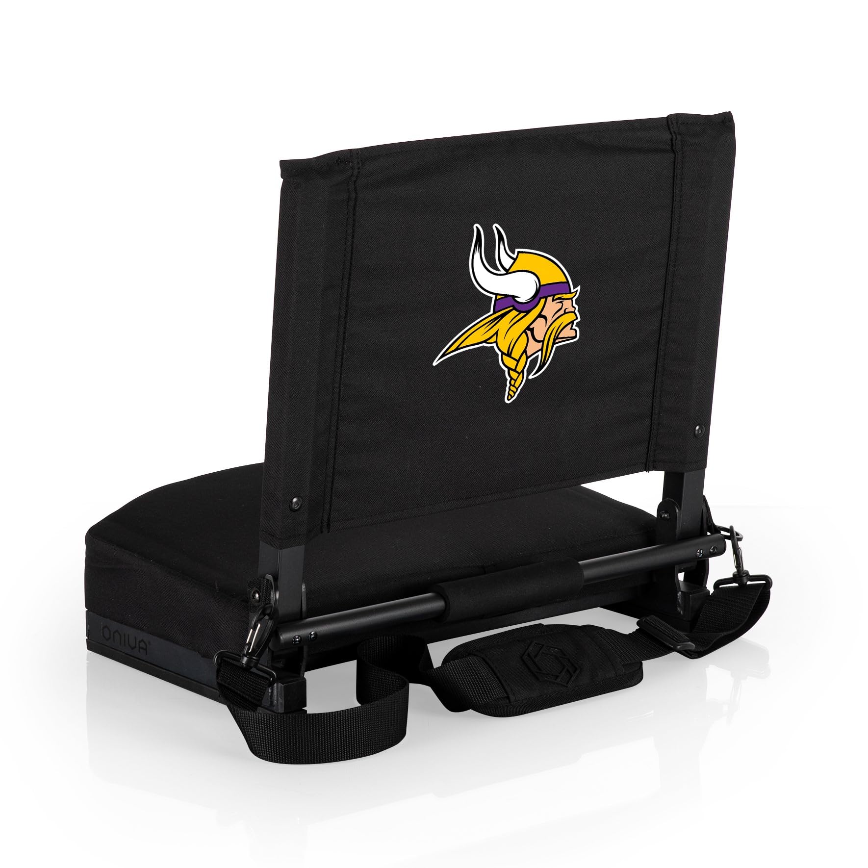 PICNIC TIME NFL Unisex-Adult Gridiron Stadium Seat - Lightweight & Portable Folding Chair for Bleachers, Benches - Perfect for Football Games, Tailgating & Outdoor Events
