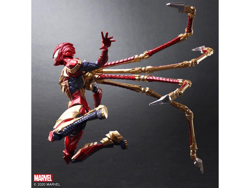 Bring Arts Marvel Universe Variant Spider-Man Action Figure by Square Enix - Collectible Superhero Toy for Display, Gifts & Marvel Fans