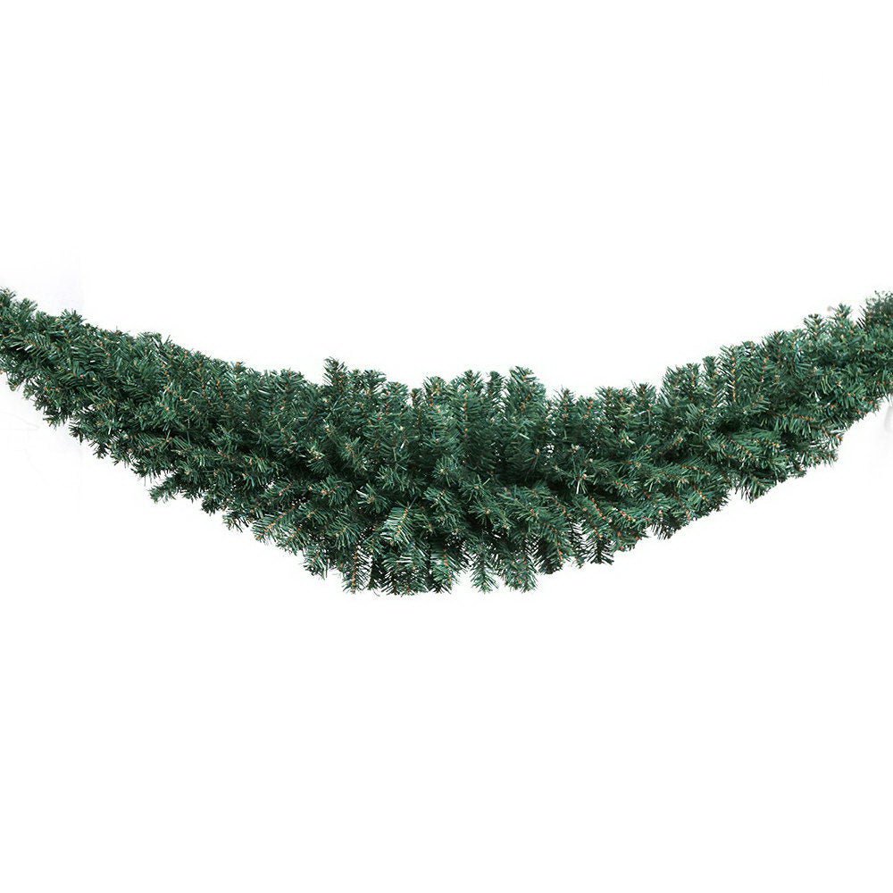 1.8M Green Christmas Garland - Xmas Tree Decoration for Holiday Home & Party Decor | Perfect for Fireplace, Staircase, and Christmas Tree Decoration