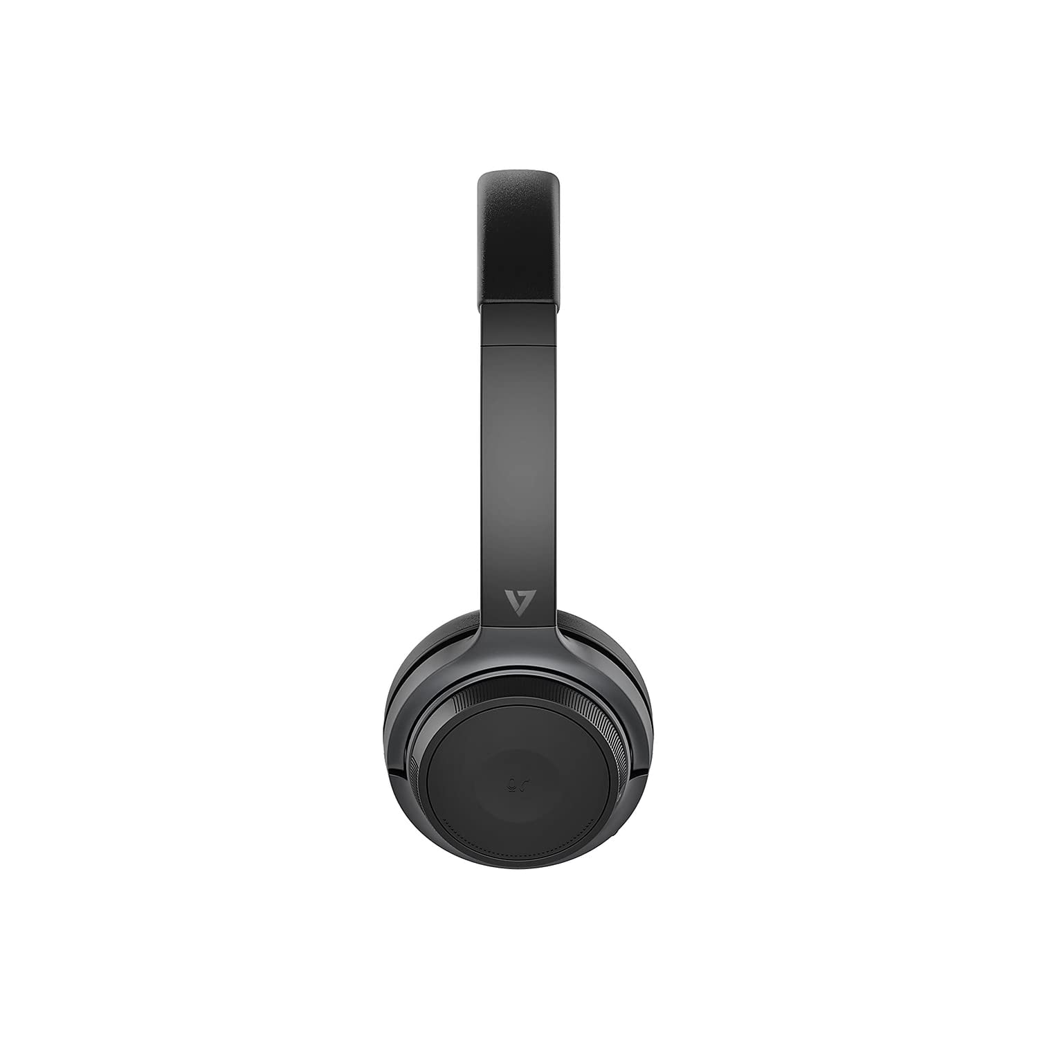 V7 HB600S Wireless Bluetooth Headphones - Stereo Sound, USB Connectivity, 32 Ohm Impedance, On-Ear Design, 100ft Range - Perfect for Gaming, Office Work & Music Listening (Black)