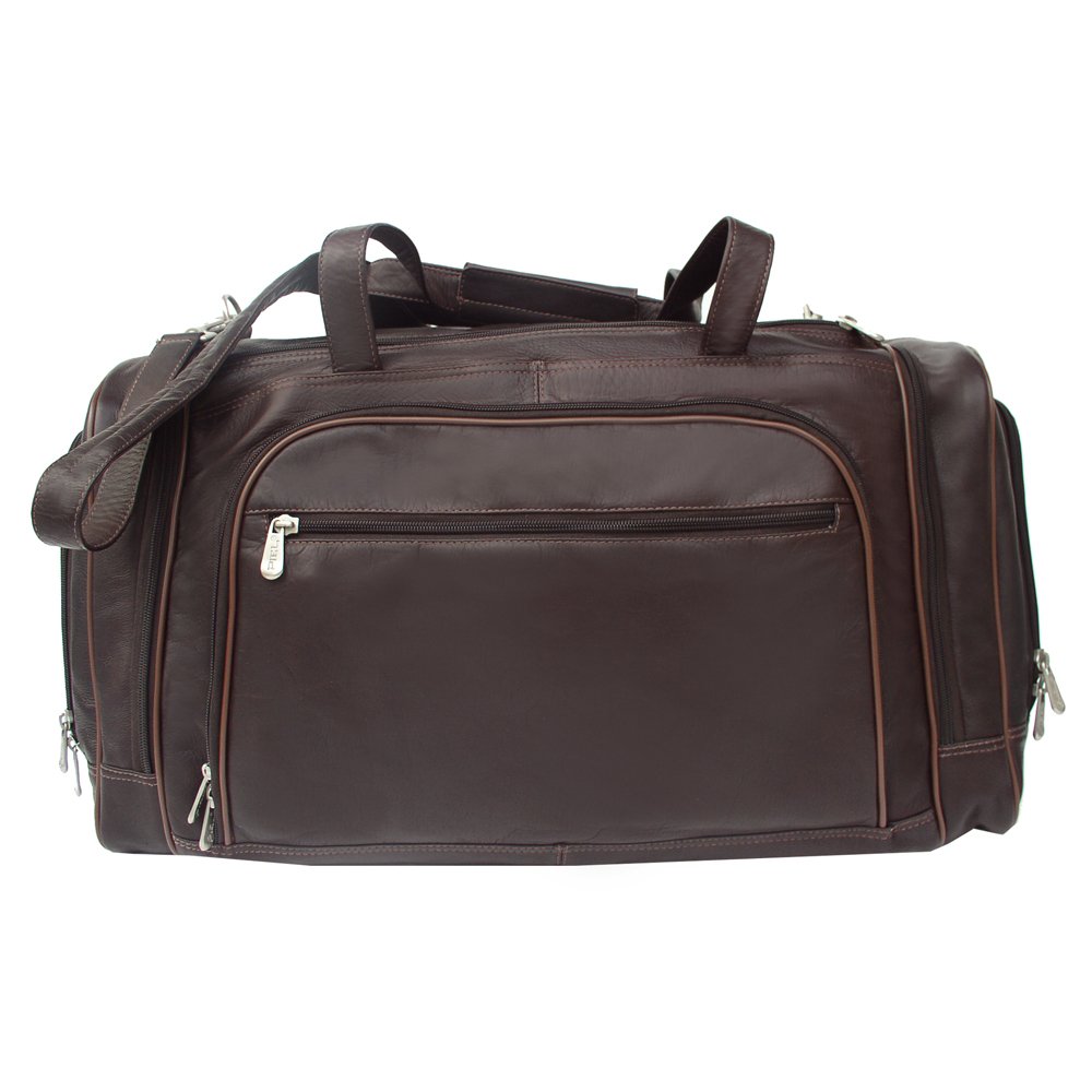 Durable Multi-Compartment Travel Duffel Bag for Gym, Sports & Weekend Getaways - Chocolate Brown, One Size Fits All - Perfect for Workouts, Camping & Air Travel