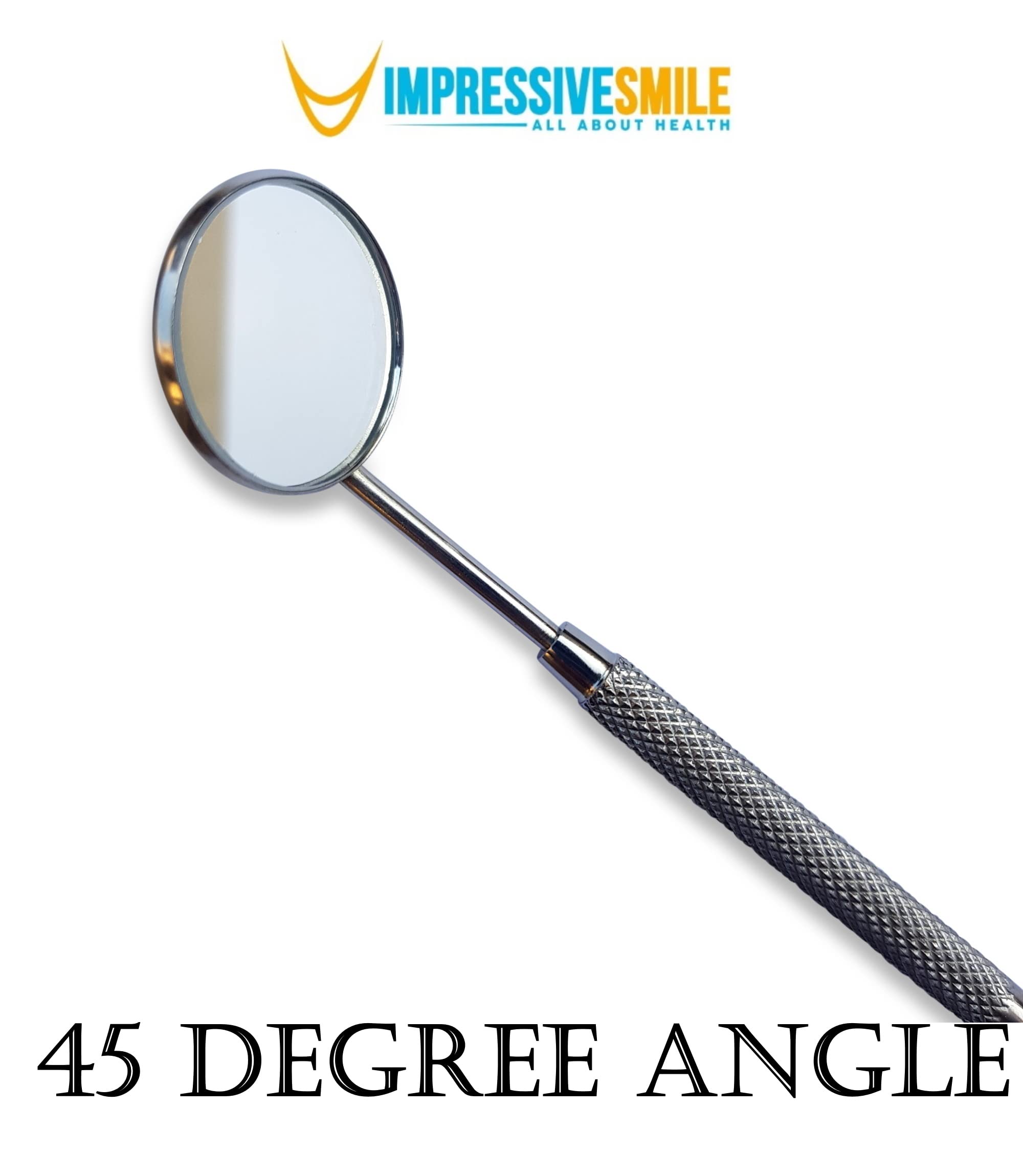 Stainless Steel Dental Mirror #5 with 6.5