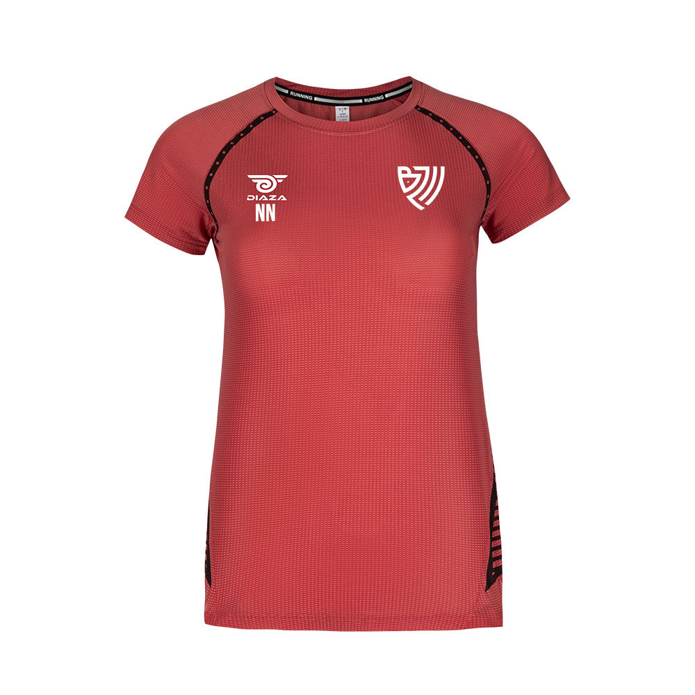 BZW Clarita Jersey Watermelon Red - Soft & Comfortable Women's T-Shirt for Casual Wear, Summer Outfits, and Everyday Fashion