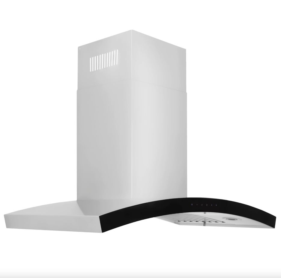 ZLINE KN6 30-Inch Wall Mount Range Hood - Stainless Steel Kitchen Vent Hood with Powerful 400 CFM, LED Lights & Dishwasher Safe Filters - Perfect for Modern Home Kitchens & Open Concept Living Spaces