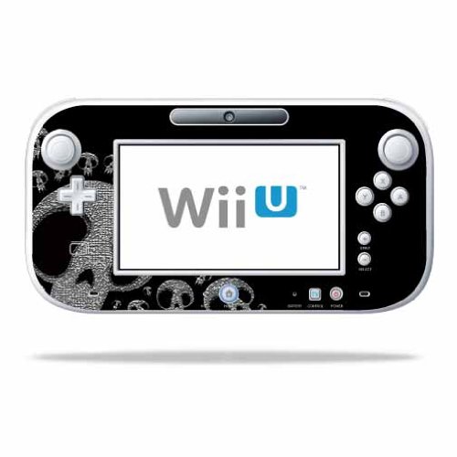MightySkins Skull Attack Skin Wrap Sticker for Nintendo Wii U Gamepad Controller - Durable Protective Decal for Gaming Enthusiasts | Perfect for Customizing Your Console & Enhancing Gameplay Experience