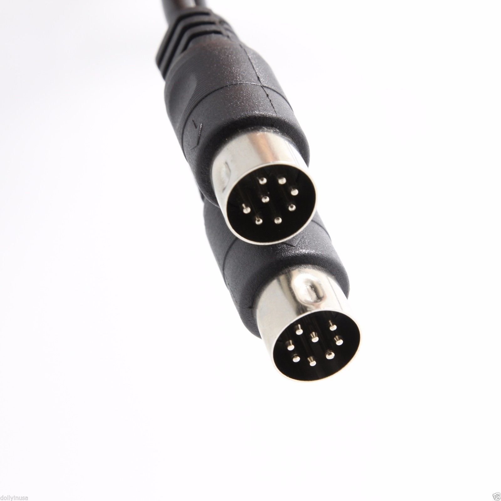 8 PIN Large Male DIN Speaker Wire Cable - 25 FT - Compatible with Monster Clarity HD Model One - Perfect for Home Theater, Studio, and Professional Audio Setups
