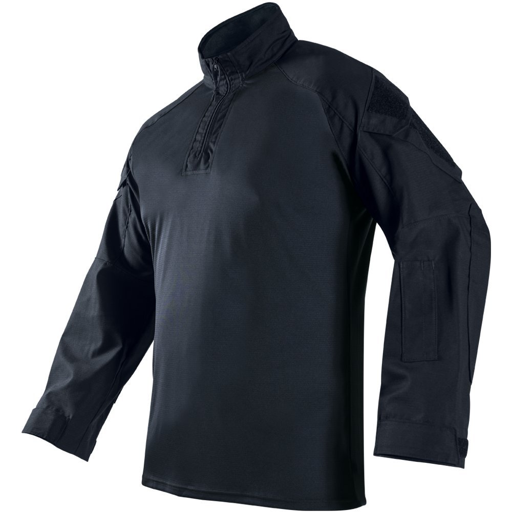 Vertx Men's Tactical Long Sleeve Shirt - Durable Combat Shirt for Outdoor, Hiking & Military Use - Moisture Wicking Performance Top for Hunting & Airsoft