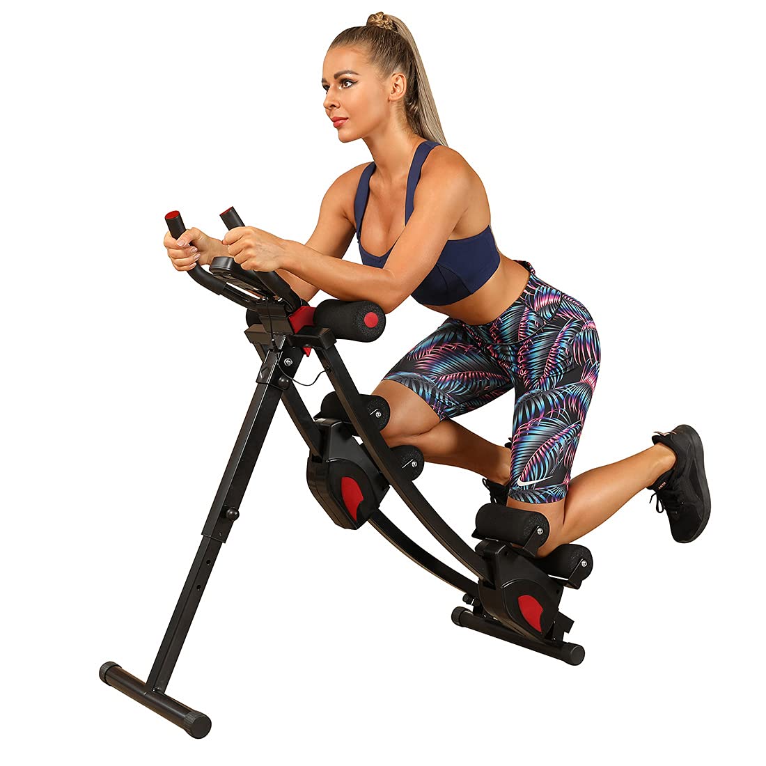 Multi-Functional Ab Machine for Home Gym - Adjustable Height Abdominal Workout Equipment for Core Strength Training | Perfect for Home Fitness & Small Spaces