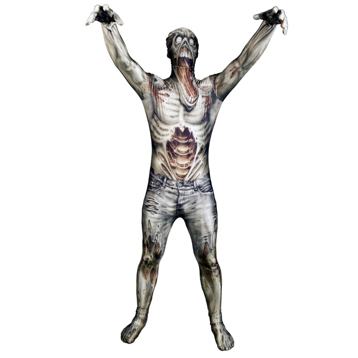 Halloween Morphsuits for Men - Scary Monster & Zombie Costume for Adults | Perfect for Halloween Parties, Cosplay & Horror Events