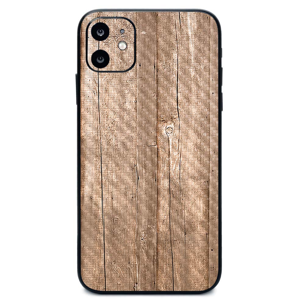 Premium Carbon Fiber Skin for Apple iPhone 11 - Protective & Durable Textured Cover | Easy to Apply & Remove | Made in USA | Perfect for Daily Use, Travel & Outdoor Activities