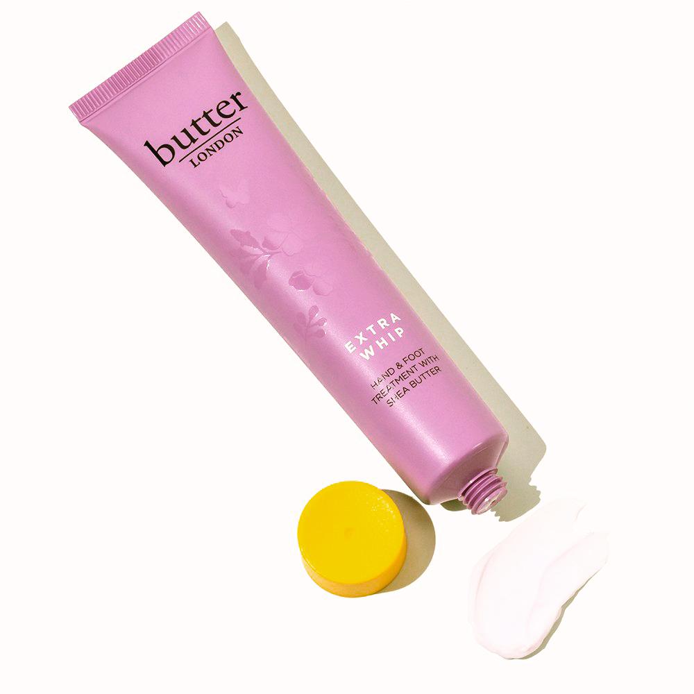Butter London Extra Whip Hand and Foot Treatment with Shea Butter - Moisturizing Cream for Dry Skin Care, Nourishing Treatment for Hands & Feet - Perfect for Spa Day, At-Home Manicure & Pedicure
