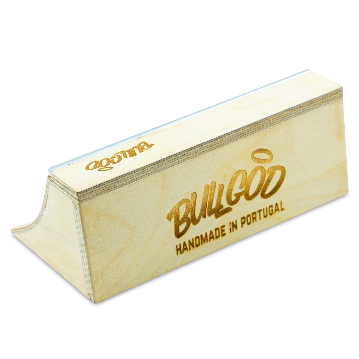 BullGod Fingerboard Ramp Quarter Pipe - Professional Mini Skateboard Ramp for Finger Skateboarding Tricks | Perfect for Beginners & Pros | Home, Office & School Practice