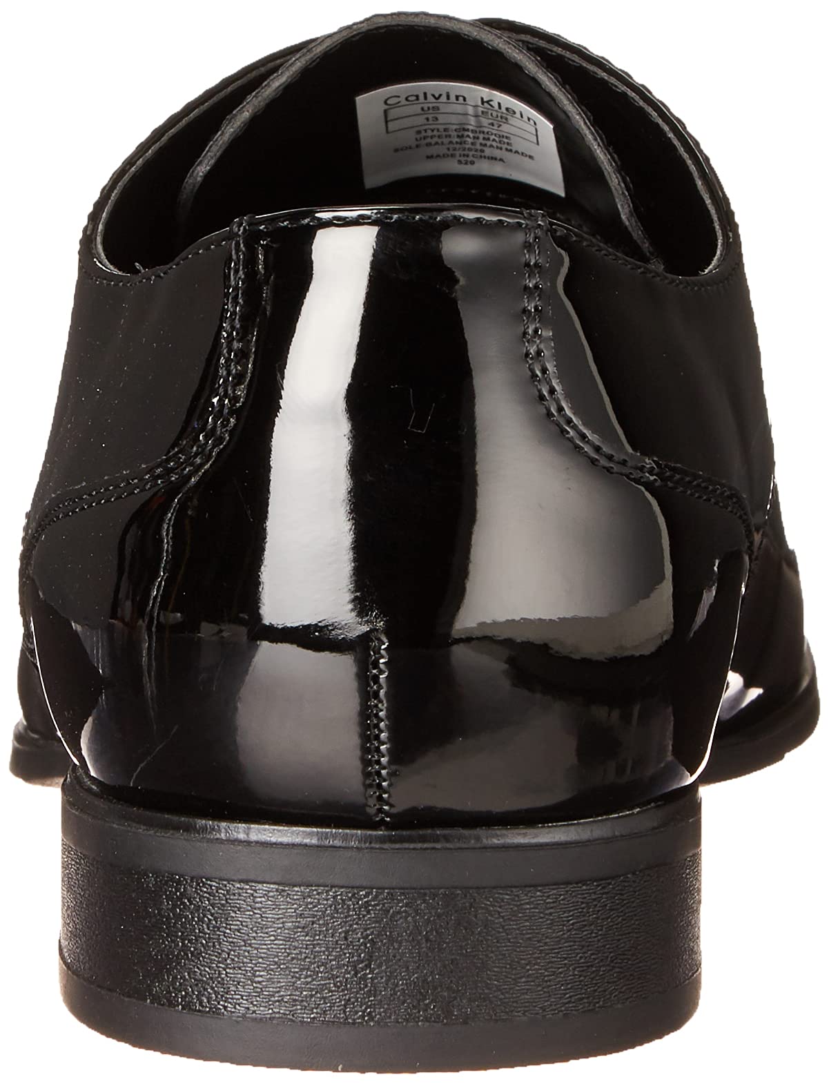 Calvin Klein Men's Brodie Oxford Shoes - Classic Leather Dress Shoes for Business, Office & Formal Occasions