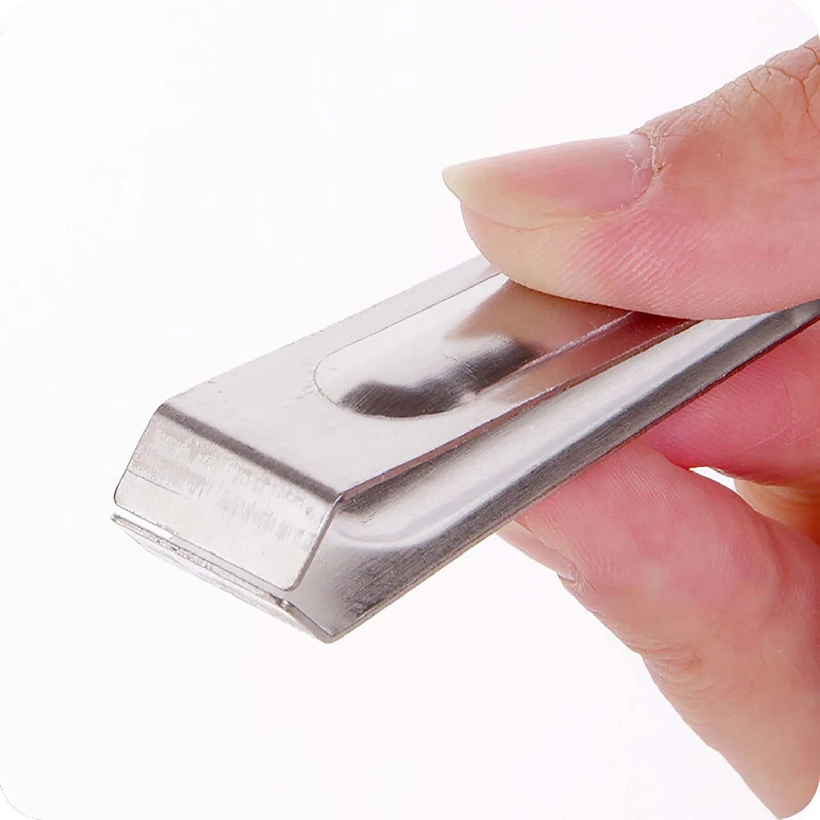 Premium Stainless Steel Hair Removal Tweezers - Fish Bone Remover Pincer Clip & Plucking Clamp for Eyebrows, Splinters & Kitchen Use | Durable Kitchen Accessories for Home & Professional Cooking