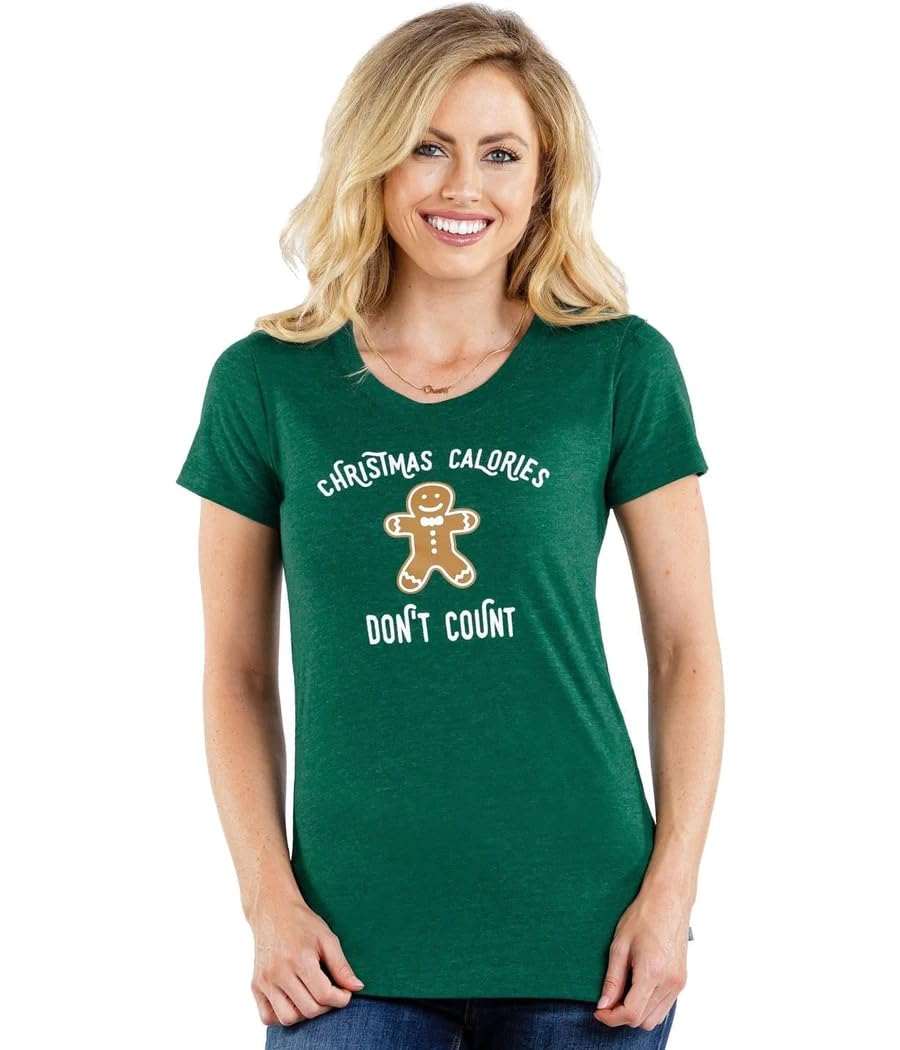 Funny Christmas T-Shirts for Women - Cute Holiday Graphic Tees for Ladies | Christmas Party, Gift Exchange & Family Gathering Outfits