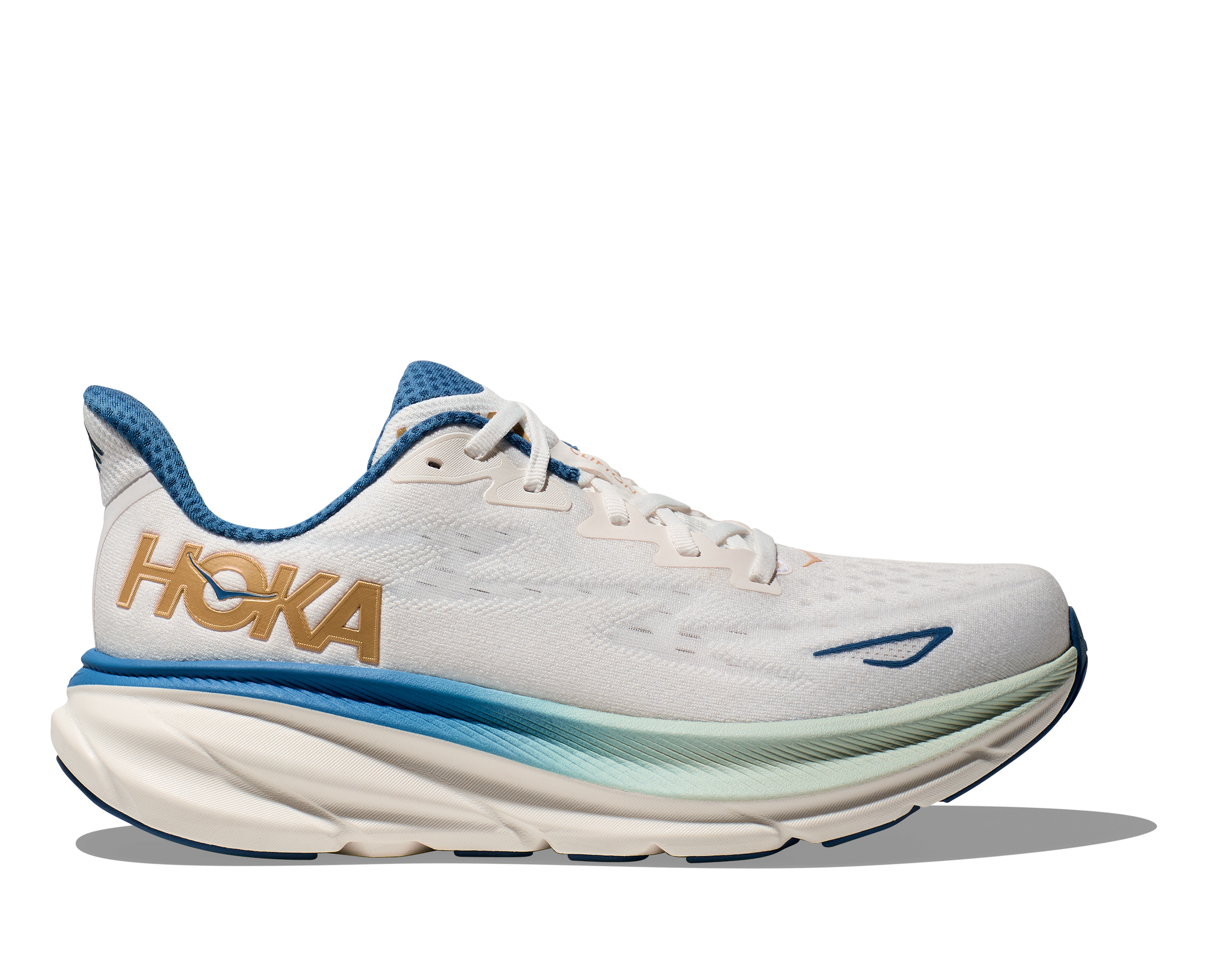 HOKA Clifton 9 Running Shoes for Men - Lightweight Cushioned Road Running Sneakers | Perfect for Marathon Training, Jogging & Everyday Wear