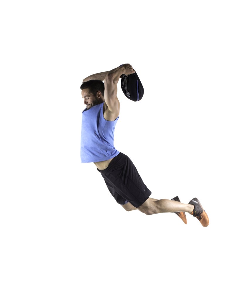 Hyperwear SandBell Sandbag Training Free Weight - Adjustable Sand Filled Dumbbell for Home Gym, CrossFit, Strength & Functional Fitness Workouts
