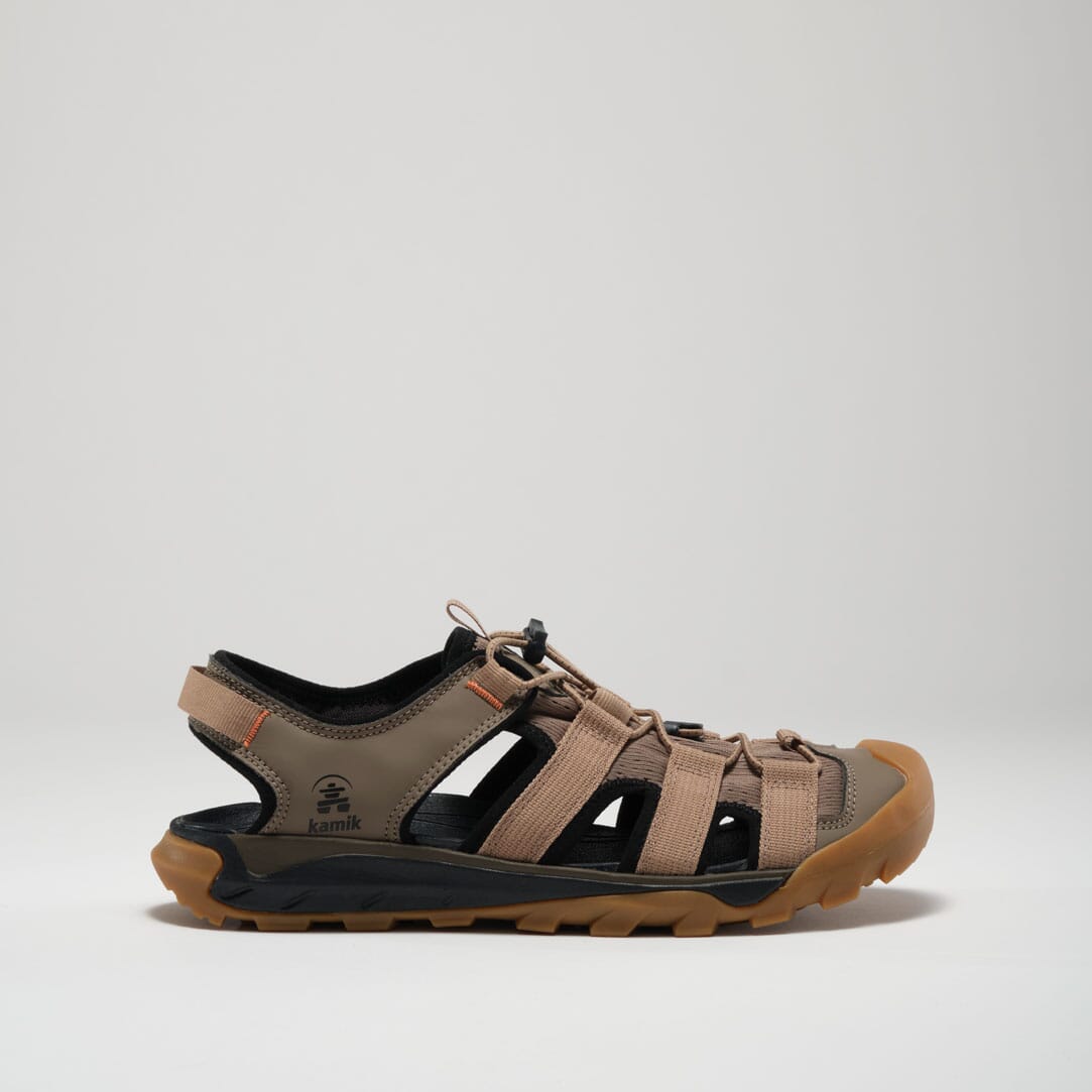 Solstice Men's Closed Toe Sandals - Comfortable & Durable Summer Shoes for Walking, Beach, and Outdoor Activities