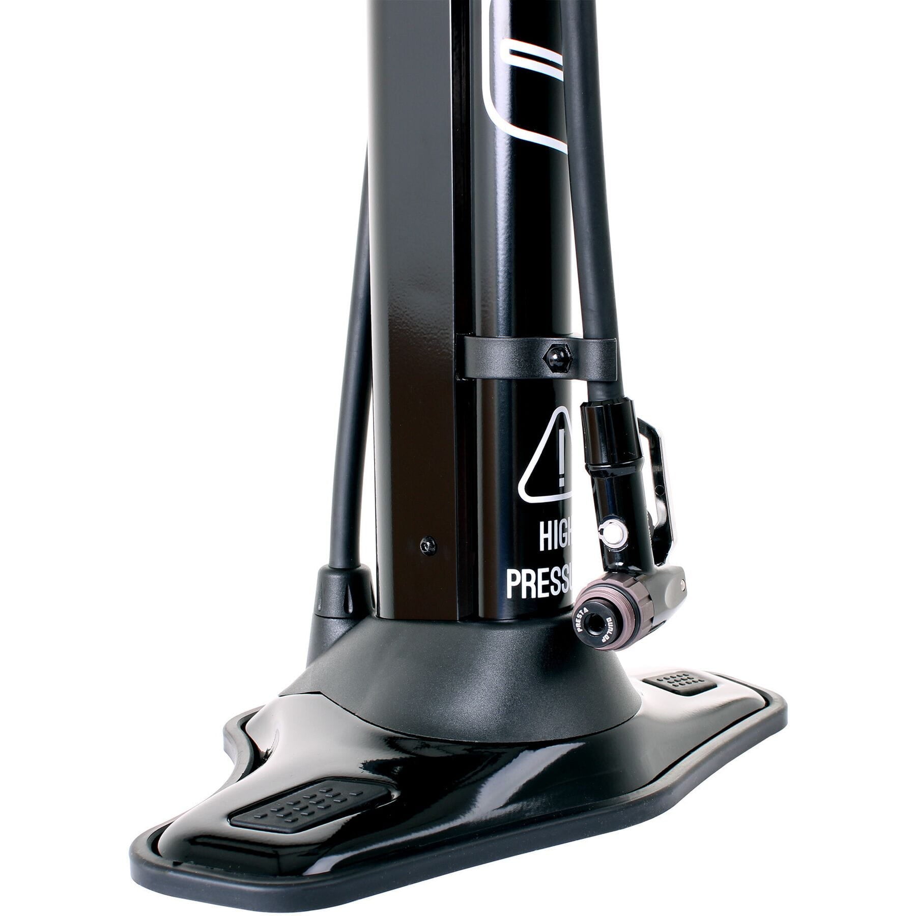 Truflo Airstore Track Pump with Auxiliary Storage Cylinder for Tubeless Tires - High Pressure Bicycle Floor Pump for MTB, Road Bikes & Motorcycles - Perfect for Home, Garage & Outdoor Cycling Adventures